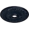 Ekena Millwork Swindon Ceiling Medallion (Fits Canopies up to 6 1/8"), 24"OD x 4"ID x 1 1/2"P, Midnight Dream CM24SWMDF - alternate 3